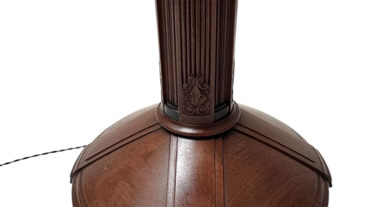 Art Deco Amsterdamse School Floor Lamp by Fa. Drilling Amsterdam, 1920s